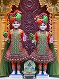 Parabrahma Bhagwan Shri Swaminarayan and Aksharbrahma Shri Gunatitanand Swami